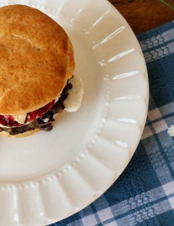 Sage Sausage Breakfast Biscuit Sandwich