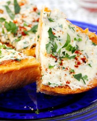 Cream Cheese Garlic Bread