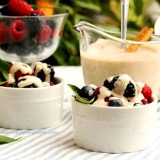 Cinnamon Orange Berry Sauce