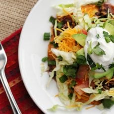Black Bean Tostadas