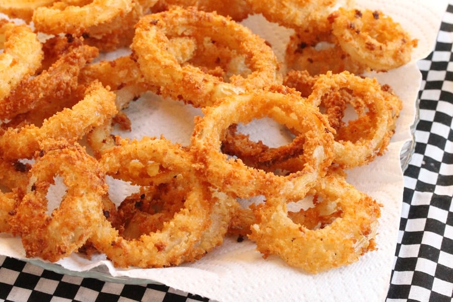 Onion Rings With Red Onions Onion Rings With Red Onions