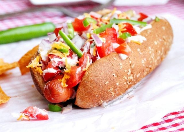 Jalapeno Chili Dog in bun