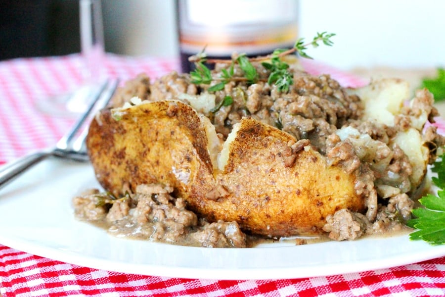 Baked Potato & Ground Beef Gravy Coupon Clipping Cook®