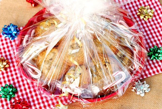 Cookies Wrapped in Holiday Packaging