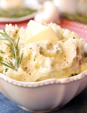 Roasted Garlic and Rosemary Mashed Potatoes
