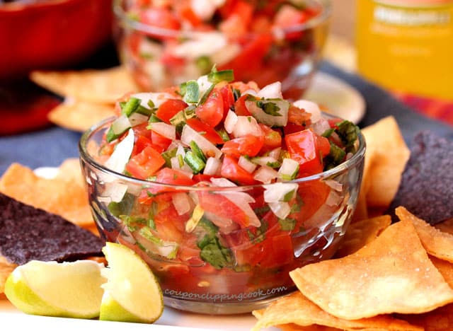 Pico de Gallo Salsa in bowl