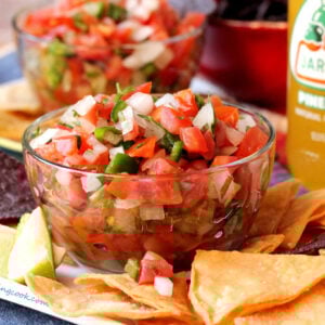 Pico de Gallo Salsa in Bowl