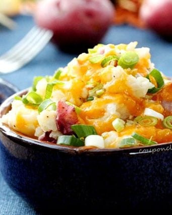 Cheesy Red Potato Mash
