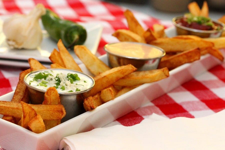 French Fries with Dipping Sauces Coupon Clipping Cook®