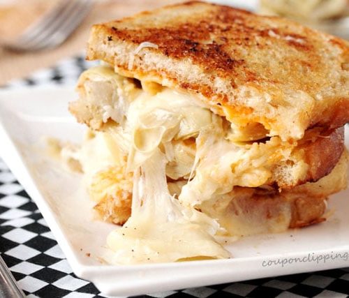 Artichoke And Gouda Grilled Cheese