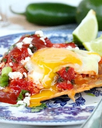 Huevos Rancheros {Egg Tostada}