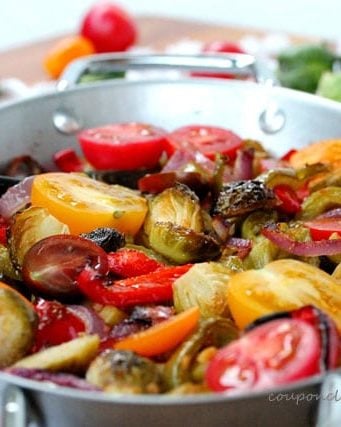 Fajita Brussels Sprouts with Homemade Sauce