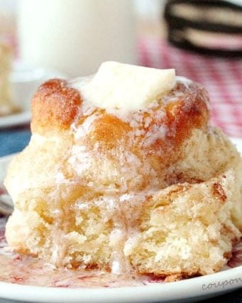 Snickerdoodle Skillet Biscuits