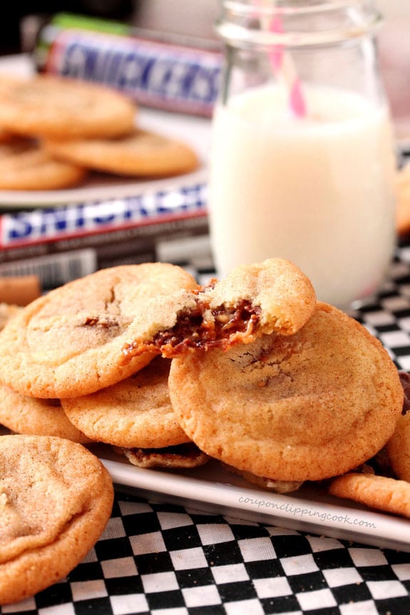 Snickers Snickerdoodle Cookies