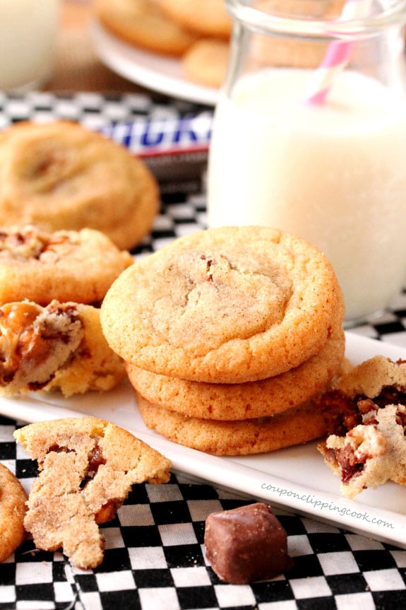 Snickers Snickerdoodle Cookies