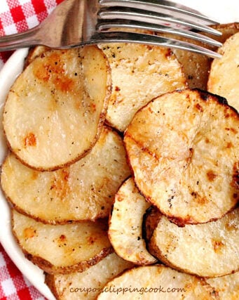 Grilled Potato Slices