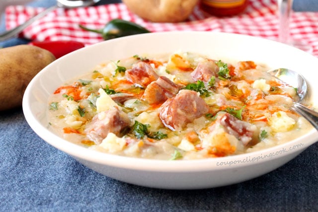 Potato Soup with Smoked Sausage
