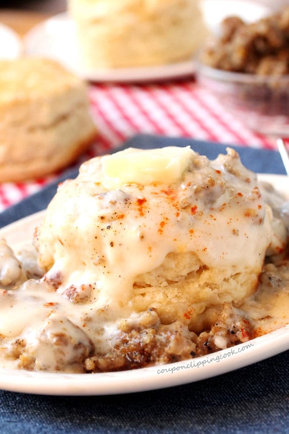 Skillet Biscuits & Sage Sausage Gravy Coupon Clipping Cook